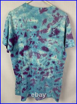 Vintage Mike Dubois T Shirt Sun Tie Dye 1987 Single Stitch Grateful Dead USA 80s
