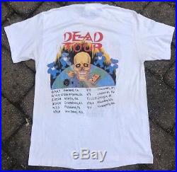 Vintage NEW Deadstock 1989 Grateful Dead Tour Tee T Shirt American Gothic XL USA