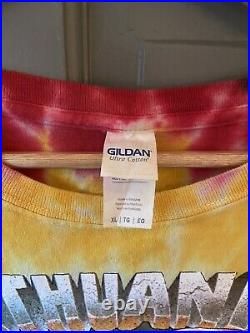 Vintage Original 1992 Lithuania Basketball Tie Dye Grateful Dead T Shirt XL USA