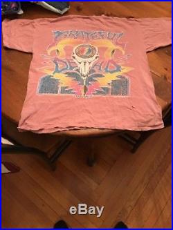 Vintage Original 1994 Grateful Dead Lizard Ramskull Shirt XL