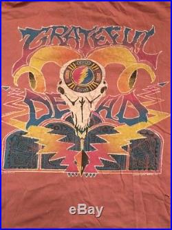 Vintage Original 1994 Grateful Dead Lizard Ramskull Shirt XL