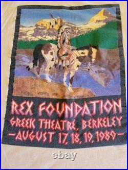 Vintage Original 80s Grateful Dead Rex Foundation Shirt Size L