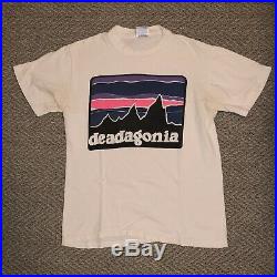 Vintage Original 90s Grateful Dead Bootleg Tee Shirt deadagonia Size Medium
