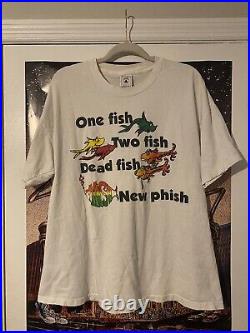 Vintage Phish Grateful Dead Shirt XL Single Stitch