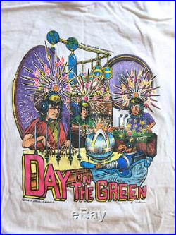 Vintage Pink Floyd Staff T Shirt Day on The Green Bill Graham 1988 XL Rare