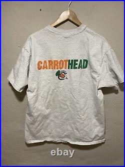 Vintage RARE 1993 CARROT TOP Carrothead Grateful Dead Inspired XL Tour Shirt