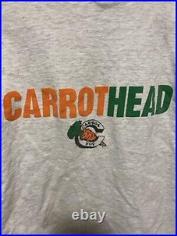 Vintage RARE 1993 CARROT TOP Carrothead Grateful Dead Inspired XL Tour Shirt