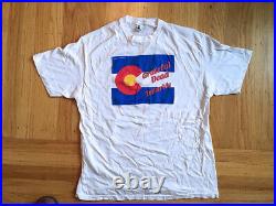 Vintage RARE Grateful Dead Telluride Staff T Shirt Bill Graham Presents 1987 XL