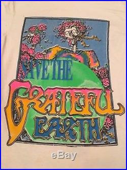 Vintage RARE M Grateful Dead Save the Grateful Earth Bart Simpson Shirt