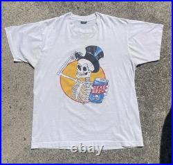 Vintage Rare 90s Grateful Dead Brew Parking Lot Bootleg Shirt Size XL