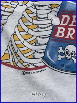 Vintage Rare 90s Grateful Dead Brew Parking Lot Bootleg Shirt Size XL