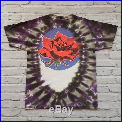 Vintage Rare 90s Grateful Dead Stanley Mouse Tie Dye Tshirt Made in USA