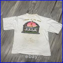 Vintage Rare Grateful Dead I Peaked At The Greek Band Tour T Shirt Medium