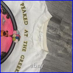 Vintage Rare Grateful Dead I Peaked At The Greek Band Tour T Shirt Medium