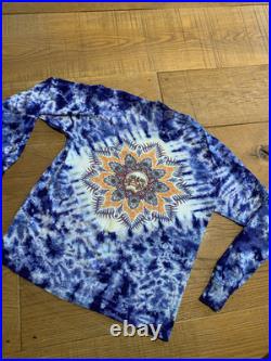 Vintage Rare Grateful Dead Phil Brown Double Sided Tie Dye LS T-shirt FOTL Large