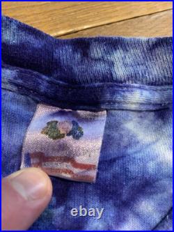 Vintage Rare Grateful Dead Phil Brown Double Sided Tie Dye LS T-shirt FOTL Large