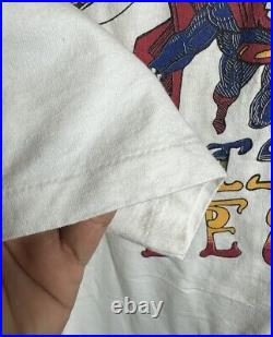 Vintage Rare Grateful Dead Superman Is Dead Single Stitch T Shirt Size XL