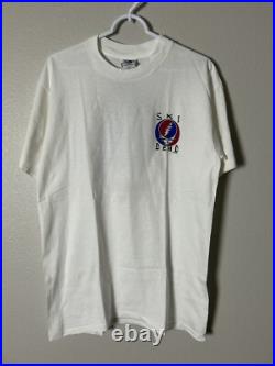 Vintage Single Stitch 1994 Grateful Dead Ski Double Sided T Shirt Size Large