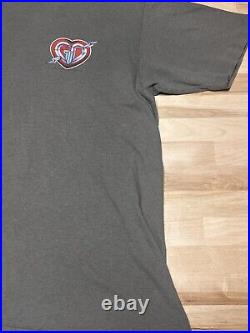 Vintage Single Stitch 80s 1986 Grateful Dead Shirt Spring Tour USA Heart