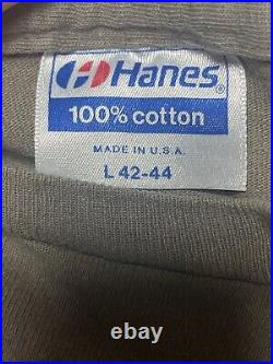 Vintage Single Stitch 80s 1986 Grateful Dead Shirt Spring Tour USA Heart