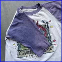 Vintage Spring 1986 Grateful Dead Tour Raglan T Shirt Size Unisex Small