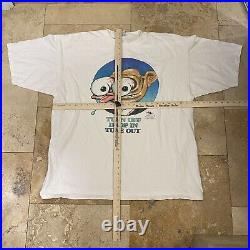 Vintage Stanley Mouse Turn Off Drop In Tune Out Grateful Dead T-Shirt 90s 2XL