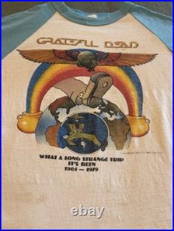 Vintage T Shirt Grateful Dead What A Long Strange Trip 1965-1979