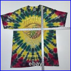 Vintage The Grateful Dead Lithuania Basketball T Shirt Olympics Men's Sz XL