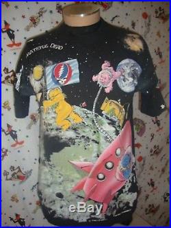 Vintage The Grateful Dead Walking On the Moon 1995 Tour T Shirt Sz L