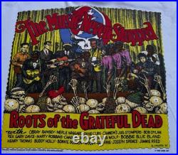 Vintage The Music Never Stopped Roots Of The Grateful Dead T-Shirt/Music CD