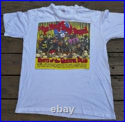 Vintage The Music Never Stopped Roots Of The Grateful Dead T-Shirt/Music CD