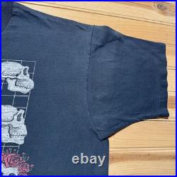 Vintage Thrashed 1993 Grateful Dead Skull Skeleton Evolution T-Shirt XL