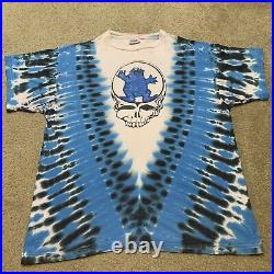 Vintage Tie Dye Grateful Dead Cookie Monster Bootles 90s Sesame Street Shirt