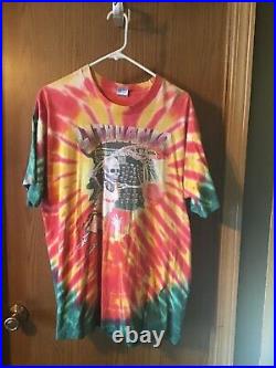 Vintage Tie Dye Grateful Dead Lithuania Olympic Shirt 1992 Xtra Large