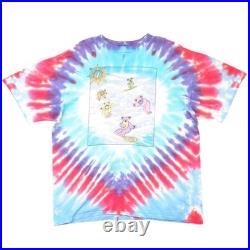Vintage Tie-dye The Grateful Dead Tee Shirt 1990 Size XL Made In USA