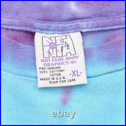 Vintage Tie-dye The Grateful Dead Tee Shirt 1990 Size XL Made In USA