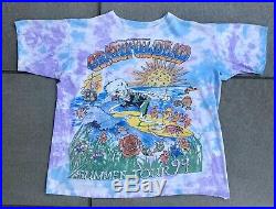 Vintage Vtg Grateful Dead Summer Tour 1994 Single Stitch Size XL