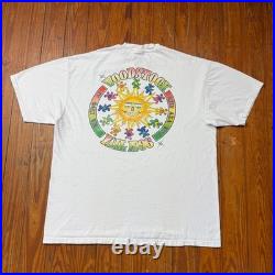 Vintage Woodstock Fall 1996 Shirt Mens Size XL White Hanes Grateful Dead 90s