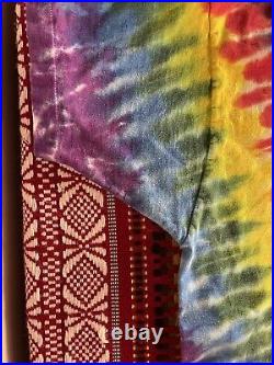 Vintage XL Fruit Of The Loom Grateful Dead 90s Tie Dye Bertha Single Stitch