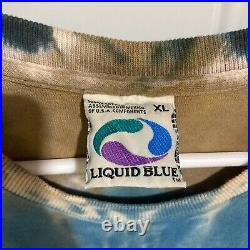 Vintage grateful dead Buffalo Dead Liquid Blue Shirt Tee Large 1992 Check Desc