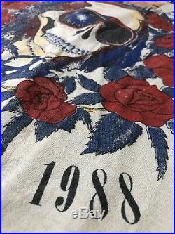 Vintage grateful dead shirt M Orig Summer Tour 1988 80s Deadhead Screen Stars