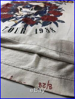 Vintage grateful dead shirt M Orig Summer Tour 1988 80s Deadhead Screen Stars