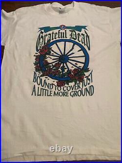 Vintage grateful dead shirt mens xl Truckin Summer Tour 1995 Rare Lot Tee 23x32