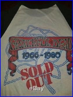 Vintage grateful dead shirt true 1980 rare