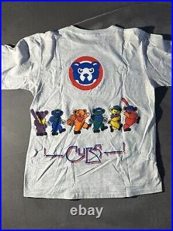 Vintage grateful dead t shirt xl Chicago Cubs 1996 Rare