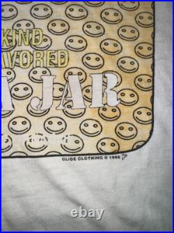 Vintage sampple smiley punk rave skate best sht on earth grateful dead xl 22x28