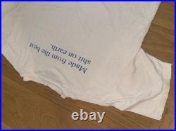 Vintage sampple smiley punk rave skate best sht on earth grateful dead xl 22x28