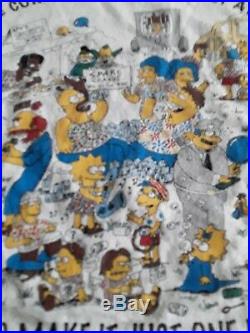 Vintage single-stitch Grateful Dead Simpsons T Shirt