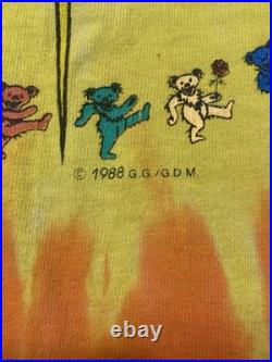 Vntg 1988 Grateful Dead T-Shirt Everybody's Dancin in a Ring Around The Sun