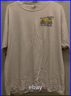 Vntg Grateful Dead Strangers Stopping Strangers Just Shake Their Hand XL